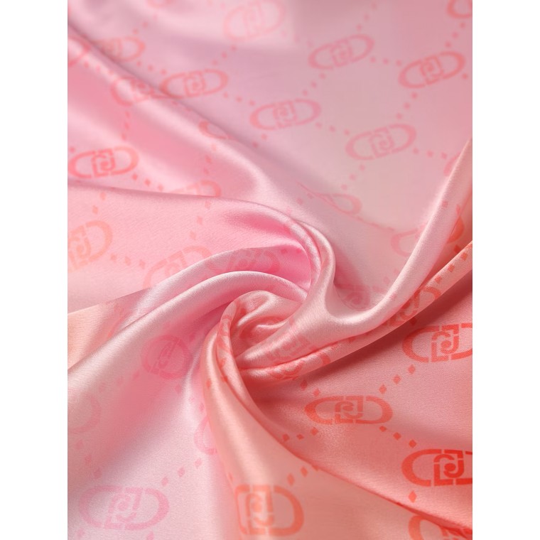 Sciarpa Liu Jo in raso con monogram all over