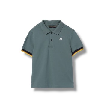 Polo in cotone con logo K-way