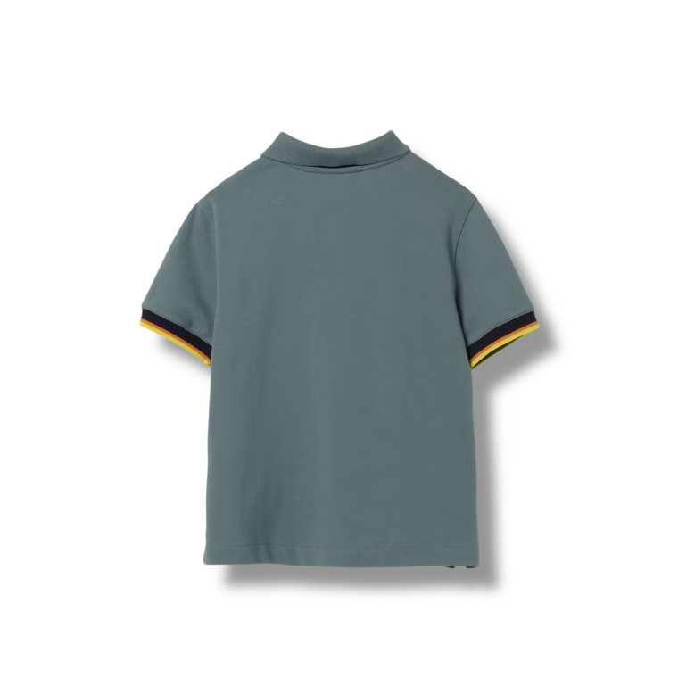 Polo in cotone con logo K-way