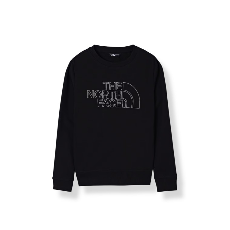 Felpa a girocollo con logo The North Face bambino