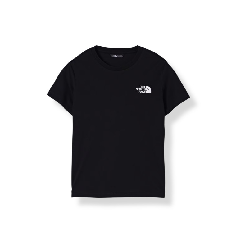 T-shirt in cotone con logo The North Face bambino