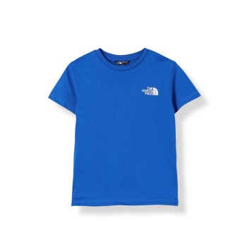 T-shirt in cotone con logo The North Face bambino
