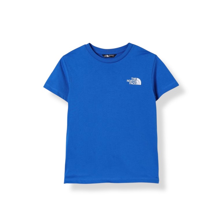 T-shirt in cotone con logo The North Face bambino