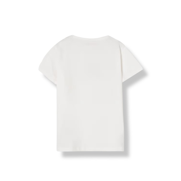 T-shirt Liu Jo Kids con logo di paillettes