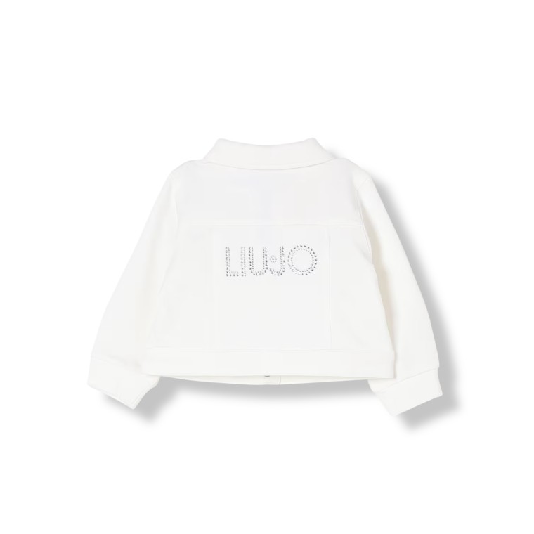 Giacca corta Liu Jo Kids con strass
