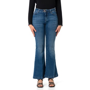 Jeans bootcut con cintura Liu Jo