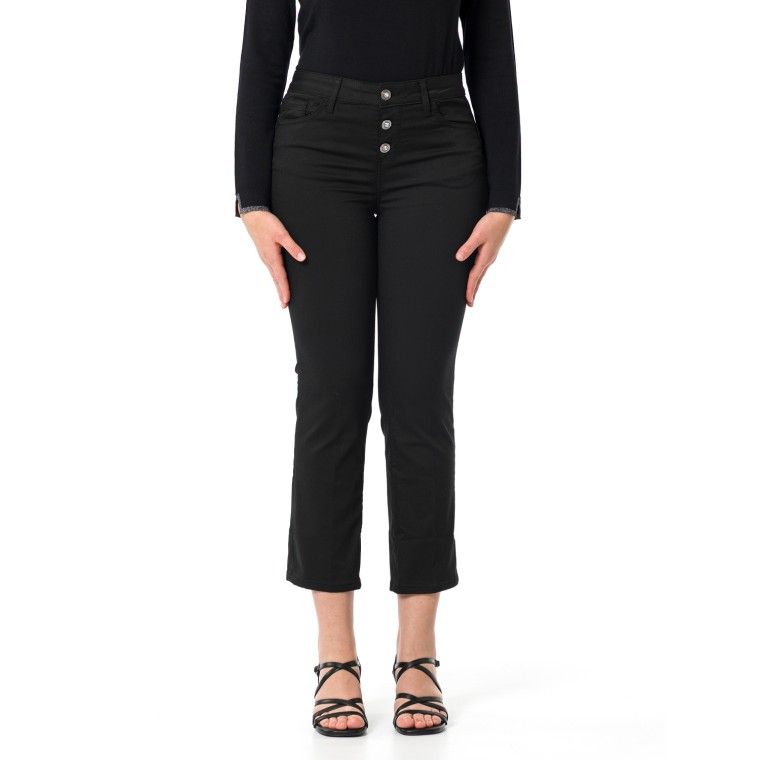 Pantaloni cropped a vita alta Liu Jo