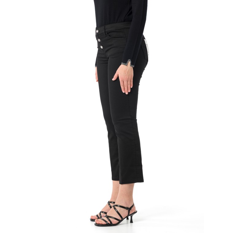Pantaloni cropped a vita alta Liu Jo