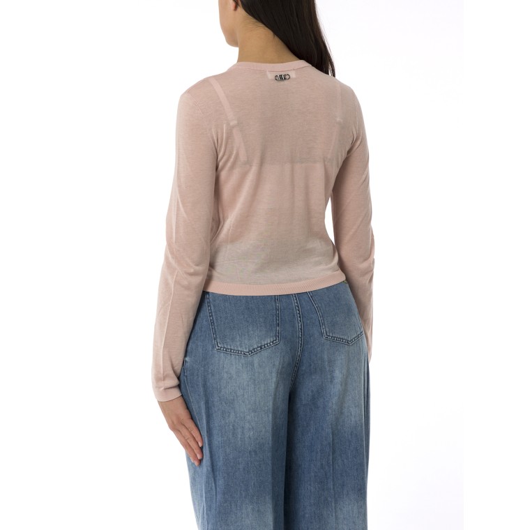 Cardigan corto semi-trasparente Michael Kors