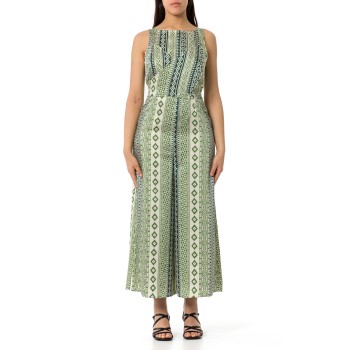 Tuta in twill stampato Emme Marella