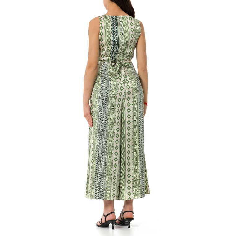 Tuta in twill stampato Emme Marella