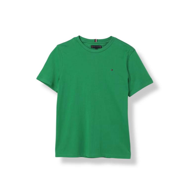 T-shirt Tommy Hilfiger con bandierina ricamata