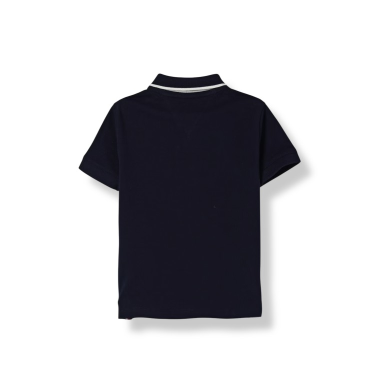 Polo Tommy Hilfiger con logo ricamato