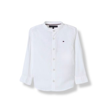 Camicia coreana in lino Tommy Hilfiger