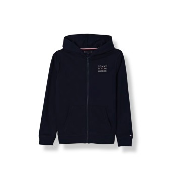 Felpa con cappuccio e zip Tommy Hilfiger