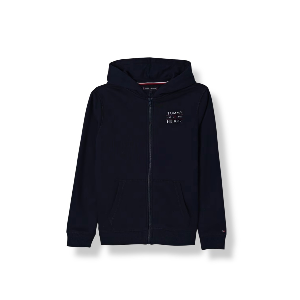 Felpa con cappuccio e zip Tommy Hilfiger