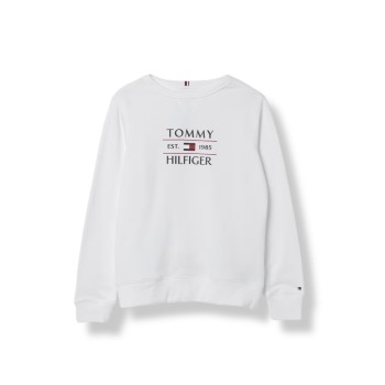 Felpa girocollo con logo Tommy Hilfiger