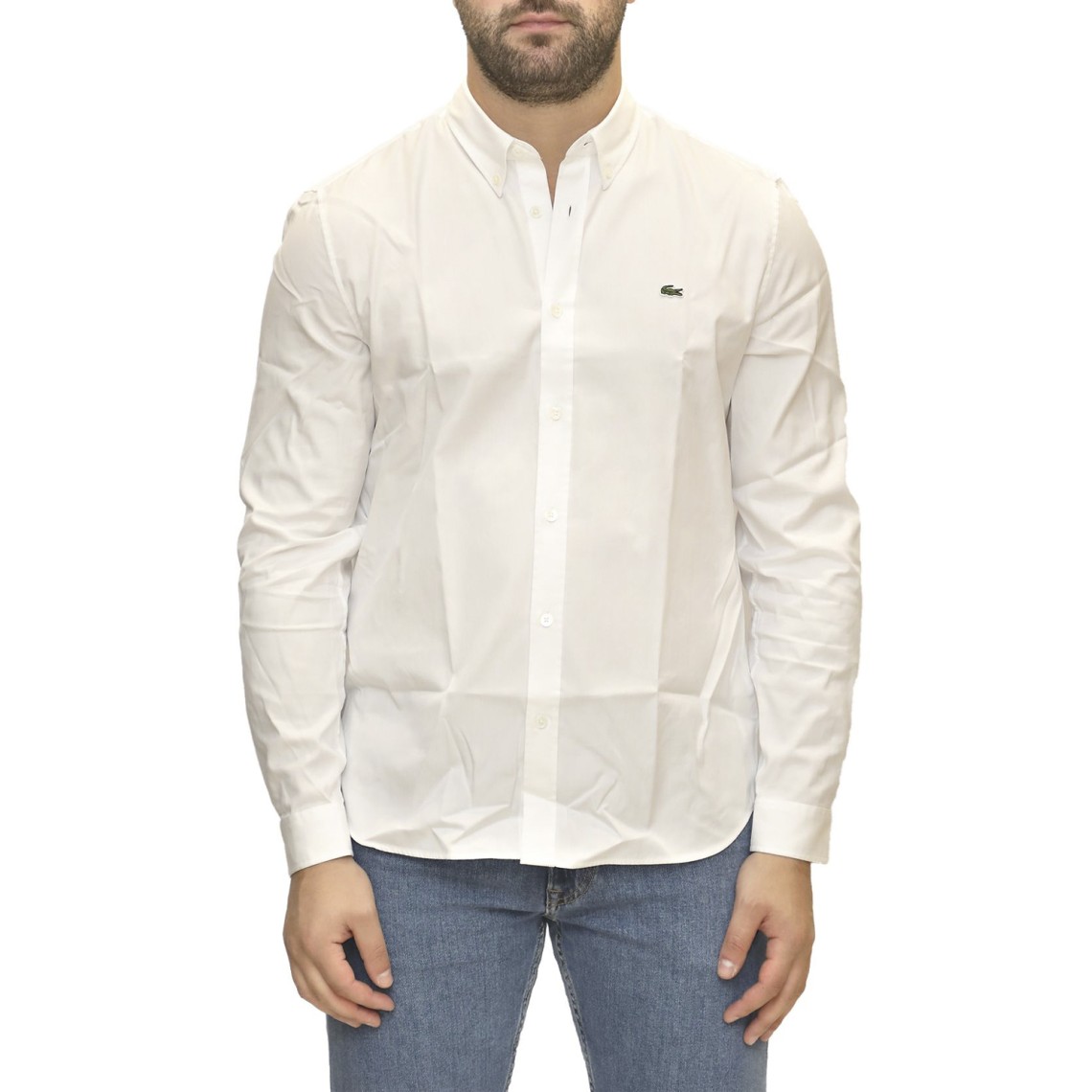 Camicia in cotone di alta qualità regular Lacoste