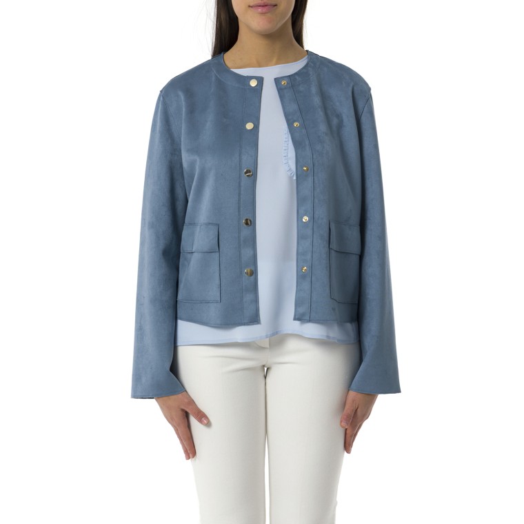 Giacca boxy fit in jersey Pennyblack