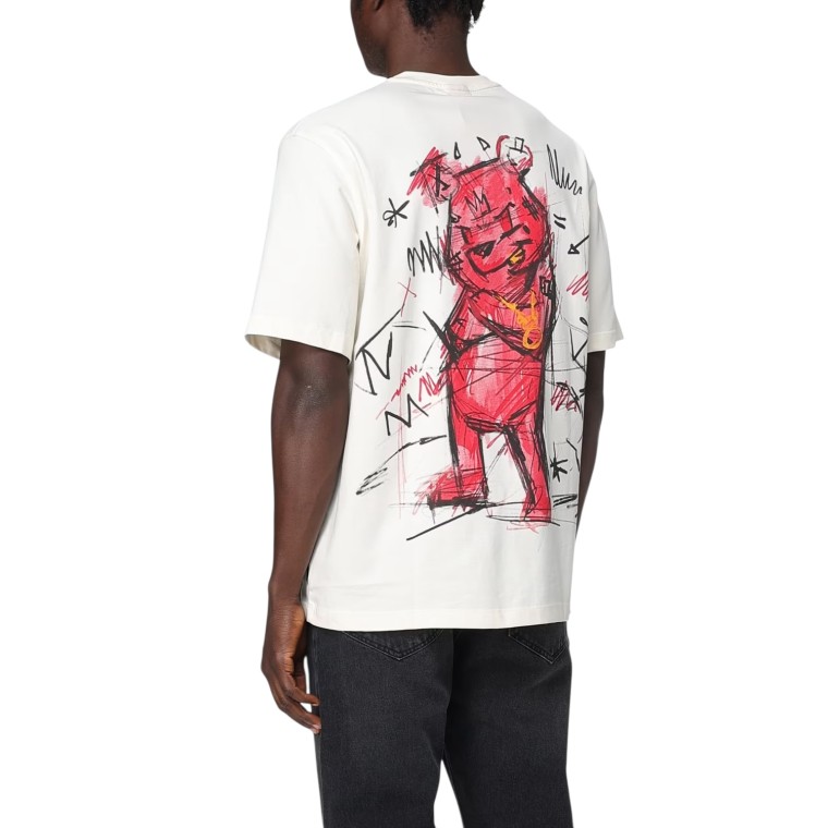 T-shirt Diablo Bear Doodle Sprayground