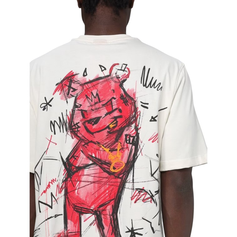 T-shirt Diablo Bear Doodle Sprayground