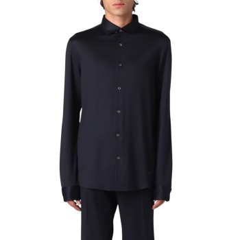 Camicia in jersey misto Tencel Emporio Armani