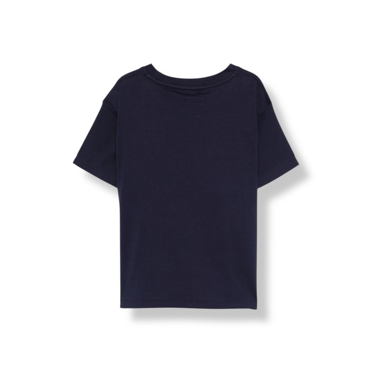 T-shirt in cotone con logo Kenzo Kids