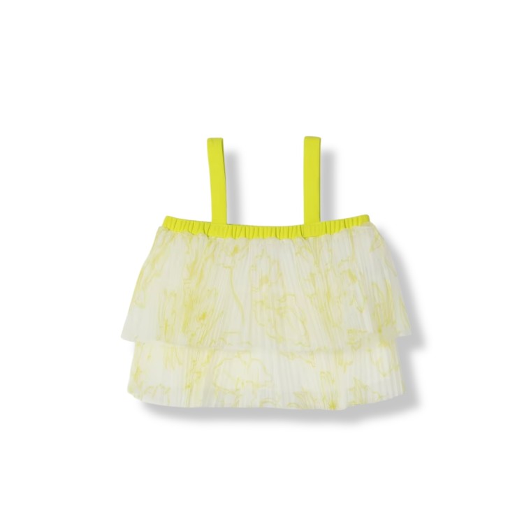 Top crop Liu Jo Kids in tulle