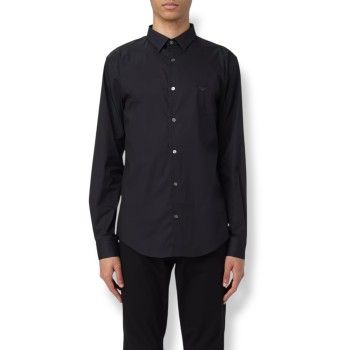 Camicia Emporio Armani con colletto all'italiana 