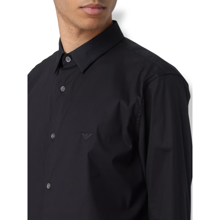 Camicia Emporio Armani con colletto all'italiana 