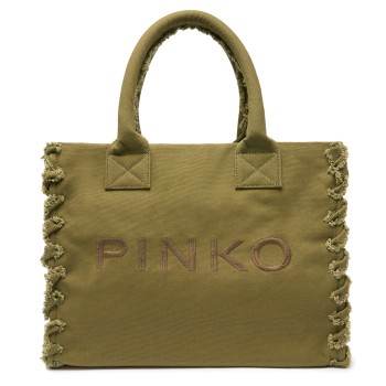 Beach Shopper Pinko in canvas