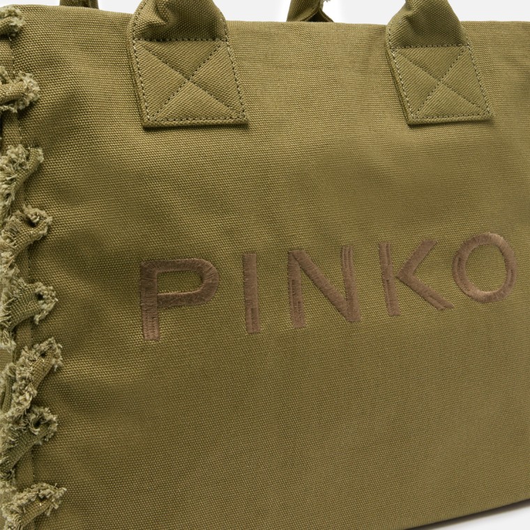 Beach Shopper Pinko in canvas