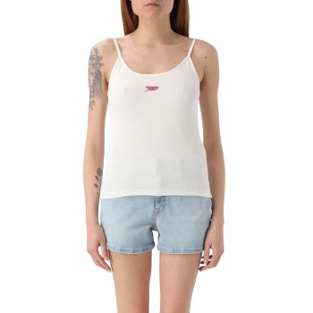 Canotta slim fit a coste Tommy Jeans