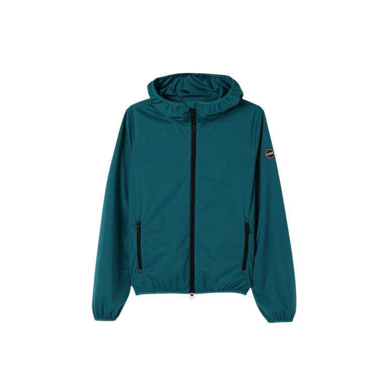 Giacca con cappuccio Colmar bambino in softshell