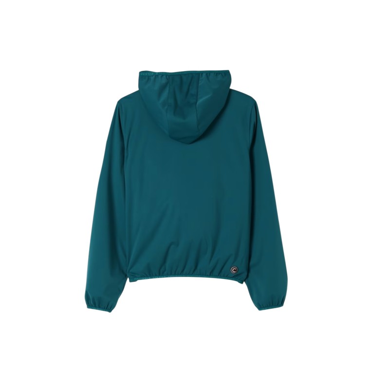 Giacca con cappuccio Colmar bambino in softshell