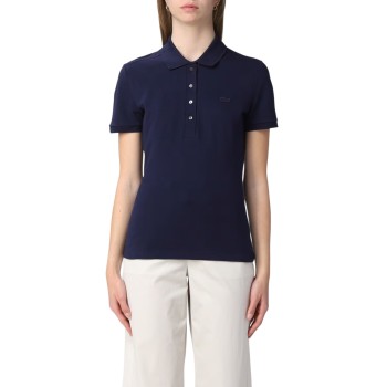 Polo in piqué di cotone stretch Lacoste 