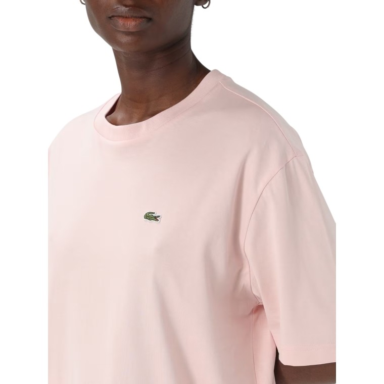 T-shirt in jersey di cotone Lacoste relaxed fit