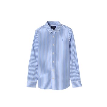 Camicia in cotone a righe Polo Ralph Lauren bambino