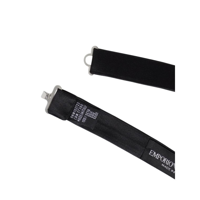 Papillon annodato in pura seta Emporio Armani