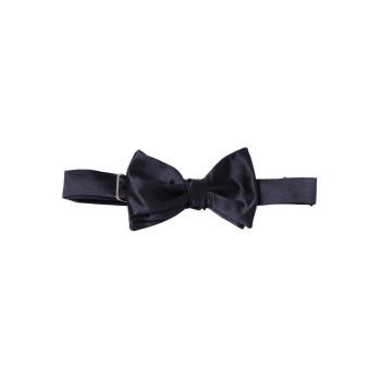 Papillon annodato in pura seta Emporio Armani