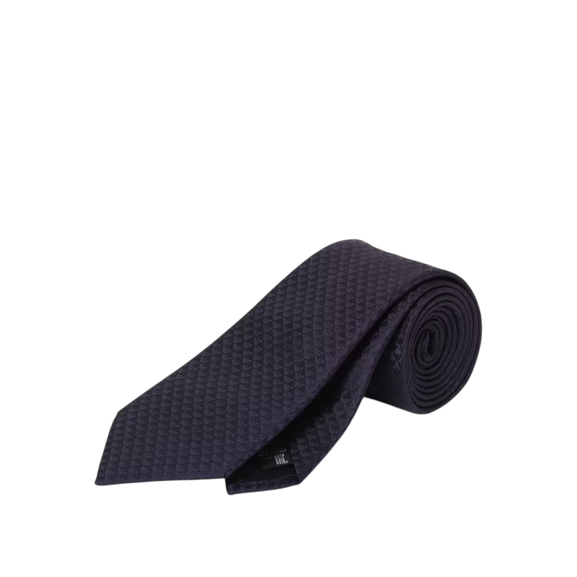 Cravatta in seta monogram jacquard Emporio Armani