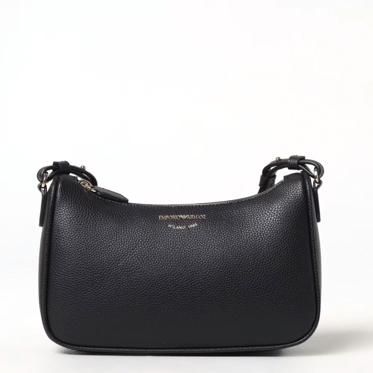 Borsa a spalla Emporio Armani in pelle sintetica a grana
