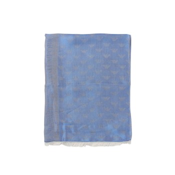 Stola Emporio Armani con mix jacquard effetto degradé