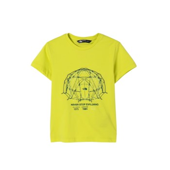 T-shirt con stampa grafica The North Face bambino