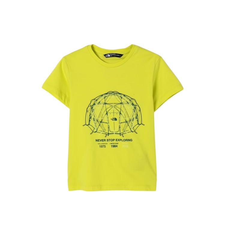 T-shirt con stampa grafica The North Face bambino