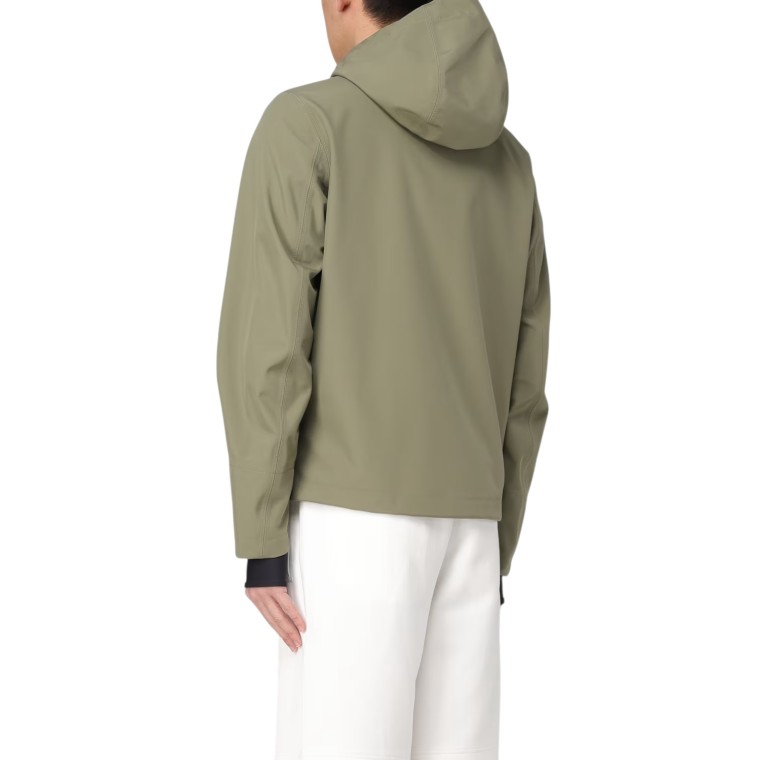 Giubbotto con cappuccio Jacko Bonded K-Way in nylon