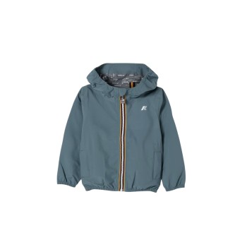 Giacca con cappuccio in nylon K-Way bambino