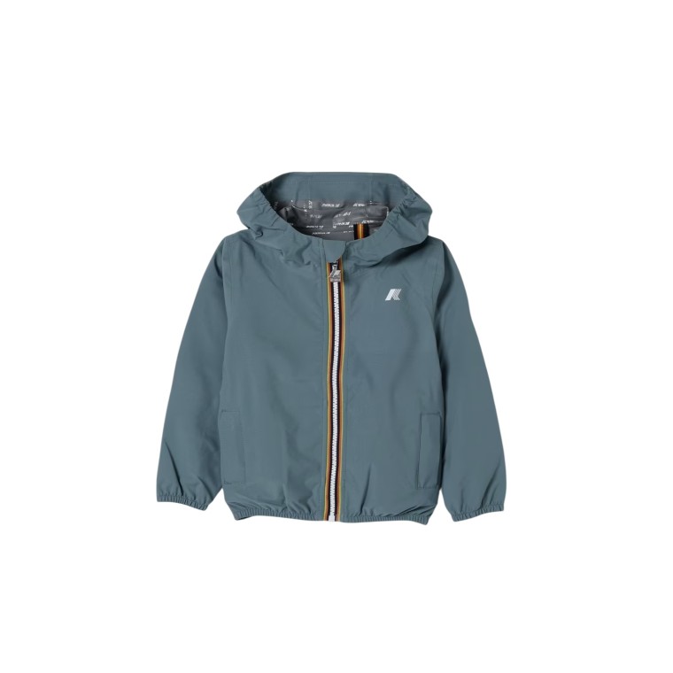 Giacca con cappuccio in nylon K-Way bambino