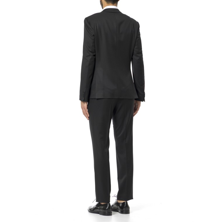 Giacca extra slim fit Boss in serge di lana vergine 