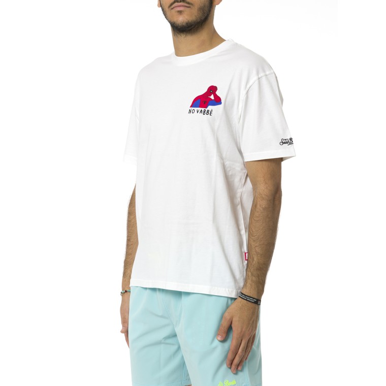 T-shirt Mc2 Saint Barth con stampa Spiderman Vabbè